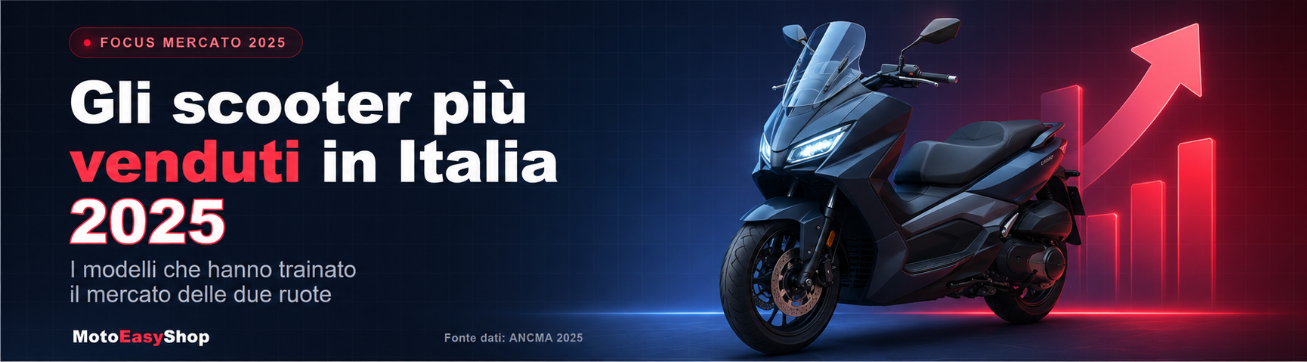 Gli scooter più venduti in Italia nel 2025: il vero motore del mercato delle due ruote