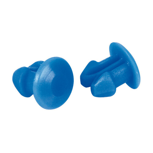 Set 100 bottoncini targa - Azzurro - immagine 2