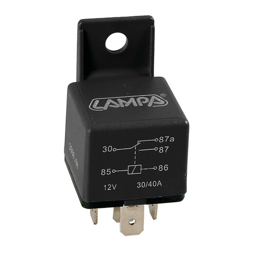 Relè universale 5 contatti – 12V – 40A