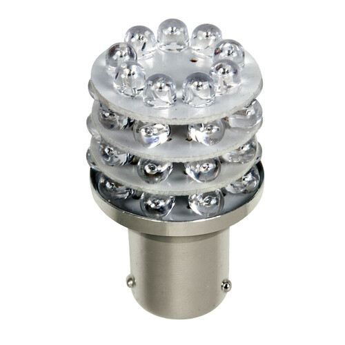 12V Lampada Multi-Led 36 Led – (P21/5W) – BAY15d – 1 pz – D/Blister – Rosso