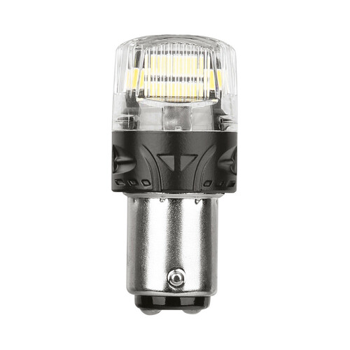 12V Ultra-Lumen Series – (BA15d) – BA15d – 2 pz – Scatola – Bianco – Doppia polarità – Resistenza incorporata