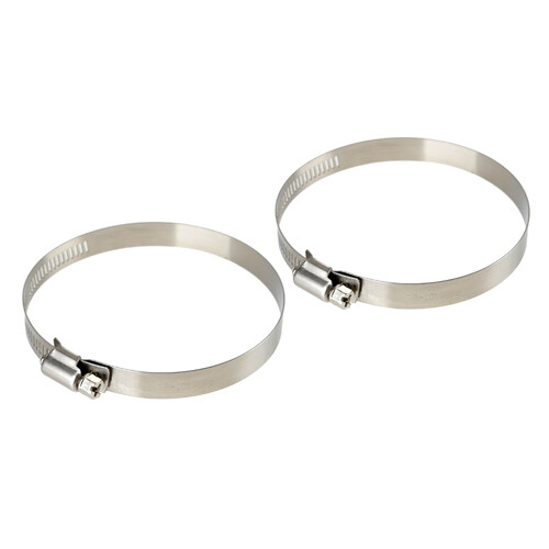 Fascette stringitubo in acciaio inox – set 2 pz – ↔ 12 mm – Ø 78-101 mm
