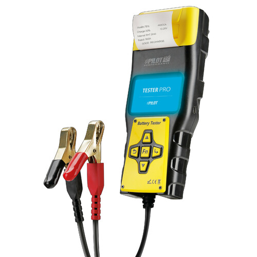 Tester-Pro, tester batterie professionale con stampante termica integrata - immagine 2