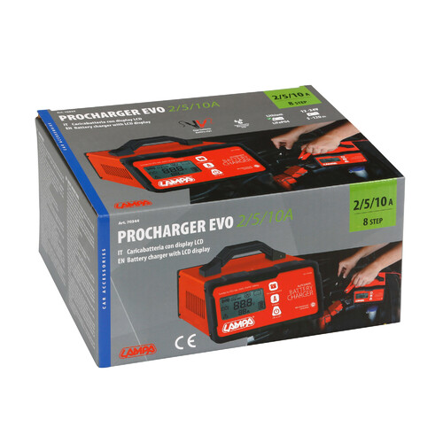 Procharger Evo 2/5/10A, caricabatteria 12/24V - immagine 5