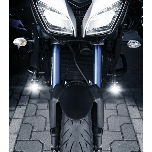 WL-19, faro ausiliario a 1 Led - 12/24V - Luce focalizzata - Bianco - immagine 6