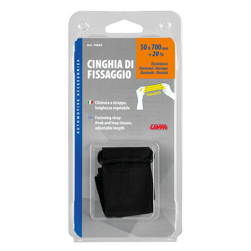 Cinghia elasticizzata di fissaggio - 50x700 mm (+20%) - immagine 4