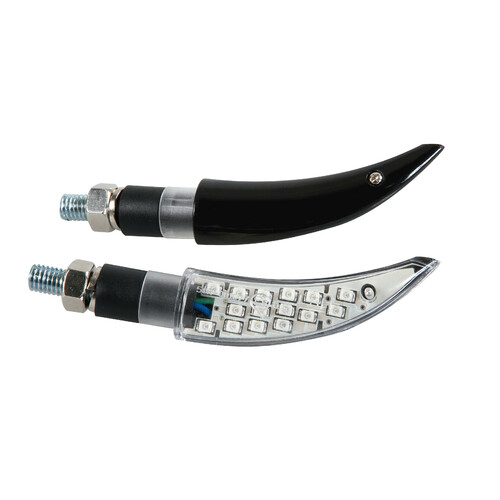 Katana, indicatori direzione a Led – 12V LED – Nero