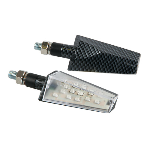 Duke, indicatori direzione a Led – 12V LED – Carbon