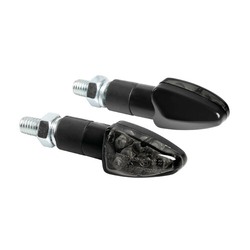 Atom, indicatori di direzione – 12V LED – Nero
