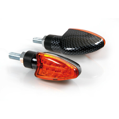 Arrow, indicatori direzione - 12V LED - Carbon - immagine 3