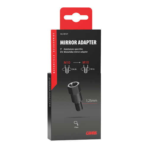 Adattatore per specchi moto - Filetto Ø 10 mm dx > Ø 10 mm sx - immagine 5