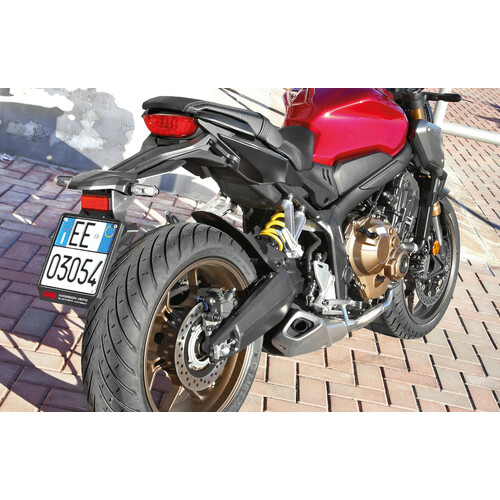 Portatarga personalizzato universale per motocicli - Stampa 2 colori - immagine 2