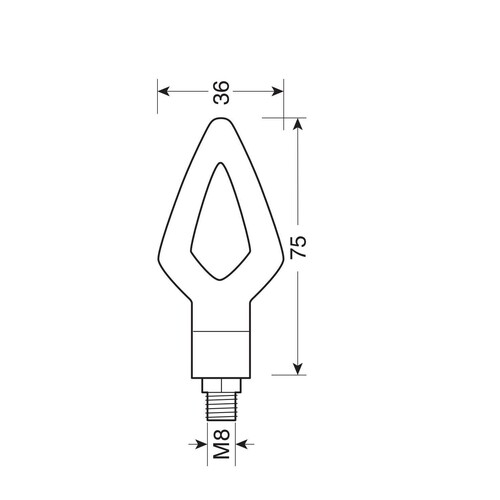 Kier, indicatori di direzione a led - 12V LED - immagine 3