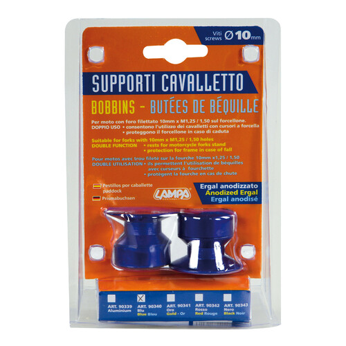 Kit supporti cavalletto - 10 mm - Blu - immagine 2