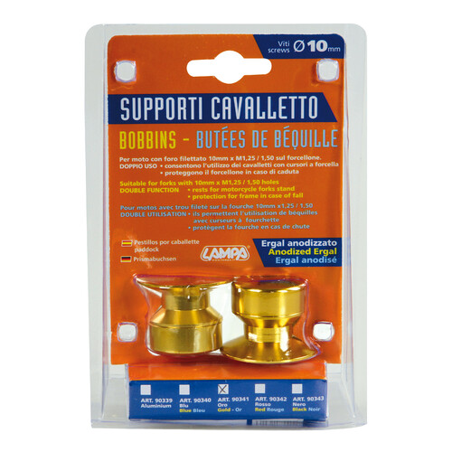 Kit supporti cavalletto - 10 mm - Oro - immagine 2