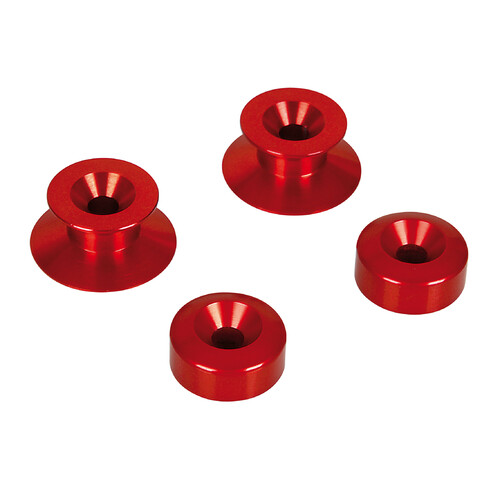 Kit supporti cavalletto – 10 mm – Rosso