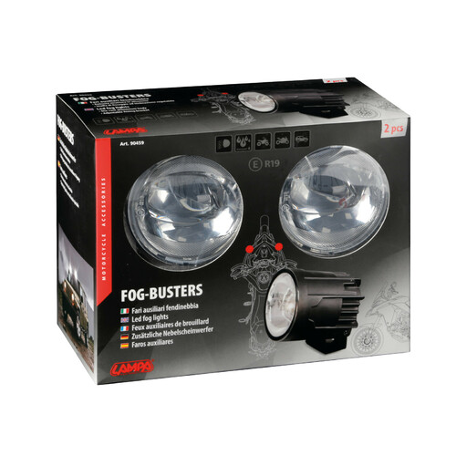 Fog-Busters, coppia fari ausiliari fendinebbia a Led, 12V - immagine 6