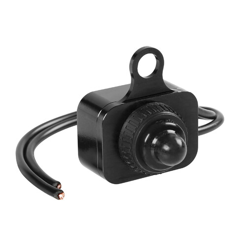 On & Off, interruttore impermeabile, 12V – Nero