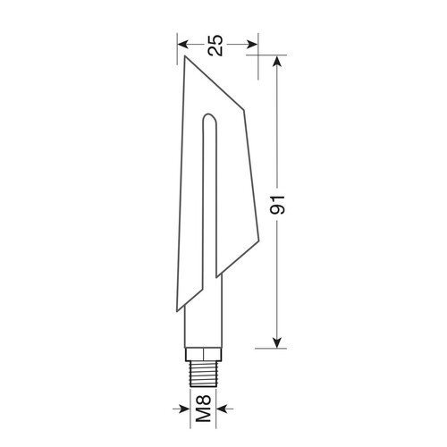 Ciclon, indicatori di direzione a led - 12V LED - immagine 2