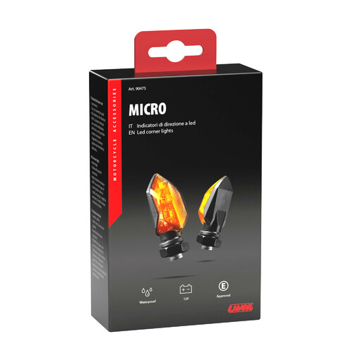 Micro, indicatori di direzione a led - 12V LED - immagine 3