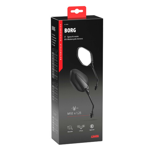 Borg, coppia specchi retrovisori - immagine 5