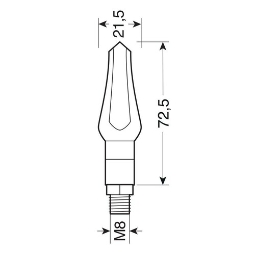 Zephyr, indicatori direzione a Led - 12V LED - immagine 4