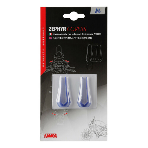 Cover colorate per indicatori di direzione Zephyr, 2 pz - Blu - immagine 3