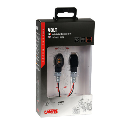Volt, indicatori direzione a Led - Nero - immagine 3