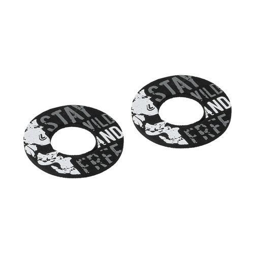 Donut Off-Road Grips, manopole universali - Grigio - Grigio - immagine 2