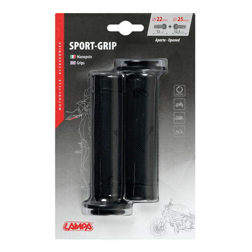 Sport-Grip, manopole universali - Nero - immagine 3
