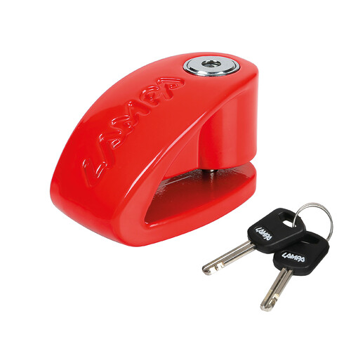 Stone, lucchetto bloccadisco – Perno Ø 5,5 mm – Rosso