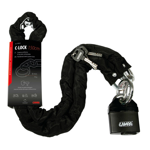 C-Lock 150R, catena antifurto - 150 cm - immagine 7