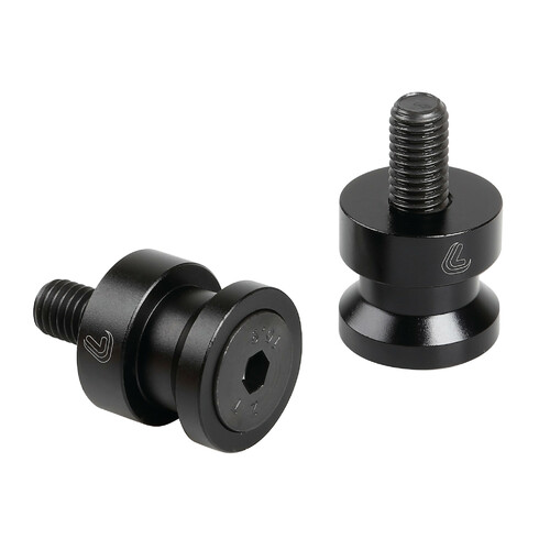 Coppia supporti cavalletto – M10x1,50 mm – Nero