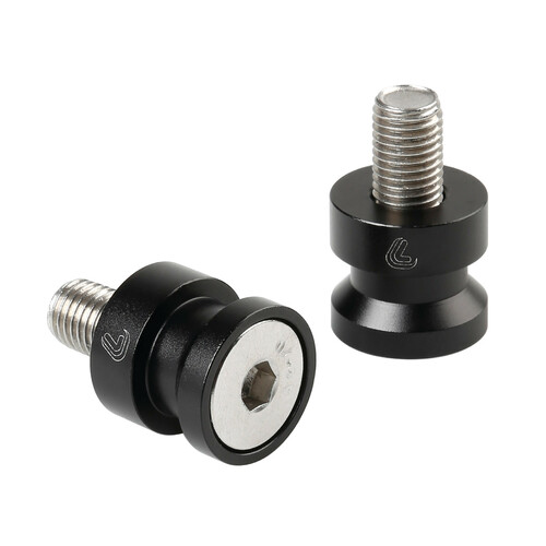 Coppia supporti cavalletto – M10x1,25 mm – Nero