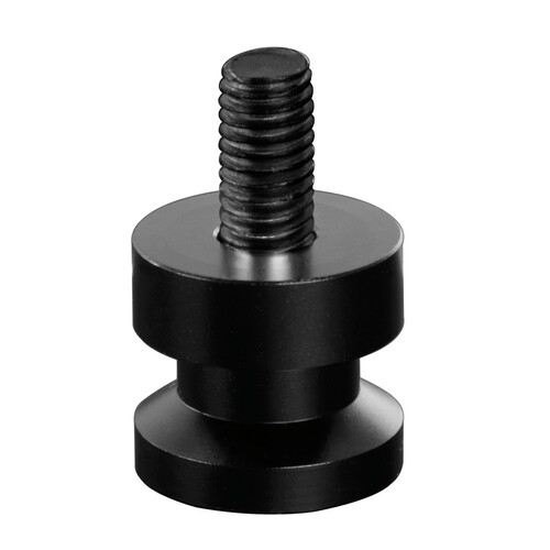 Coppia supporti cavalletto - M8x1,25 mm - Nero - immagine 3