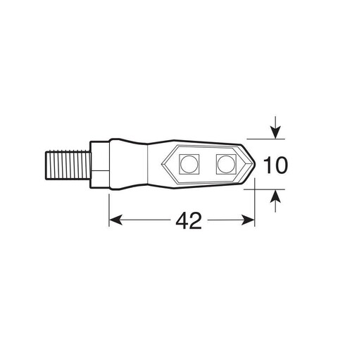 Nix, indicatori di direzione a led - 12V LED - immagine 2
