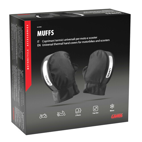 Muffs, coprimani termici universali per moto e scooter - immagine 8