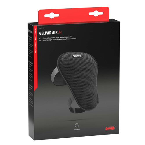 Gelpad Air, cuscino traspirante in gel per moto e scooter - M - 20x28 mm - immagine 5