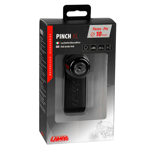 Pinch XL, lucchetto bloccadisco - Perno Ø 10 mm - Nero - immagine 4