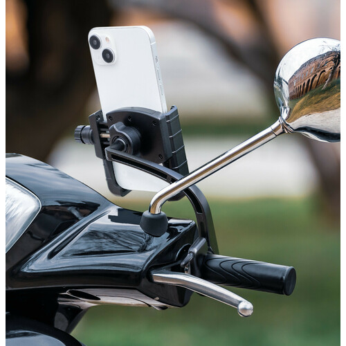 Smart Handle Grip, porta telefono con fissaggio alla manopola sinistra dello scooter - immagine 3