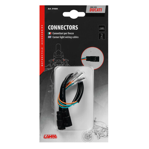 Connettori per indicatori di direzione, 2 pz - compatibile per - Ducati (type 1) - immagine 4