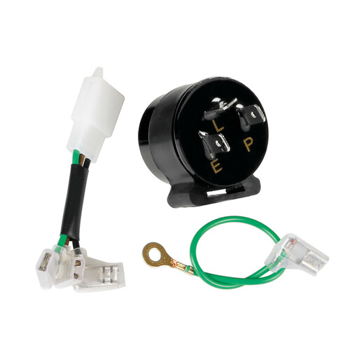 Flasher 3 Pin, intermittenza elettronica plug & play - 12V - 10A - immagine 2