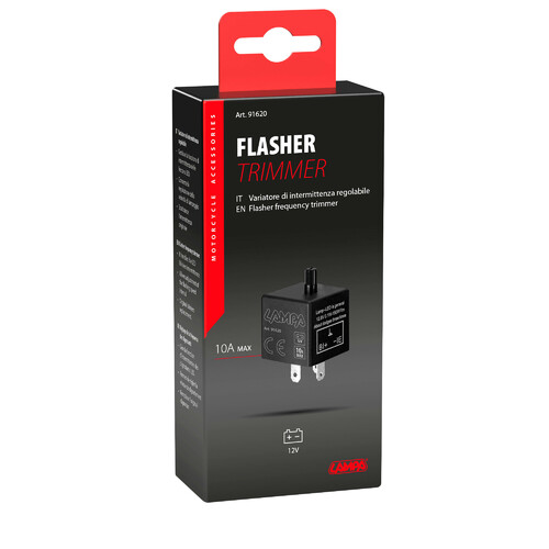 Flasher Trimmer, variatore velocità di intermittenza - 12V - 10A - immagine 3