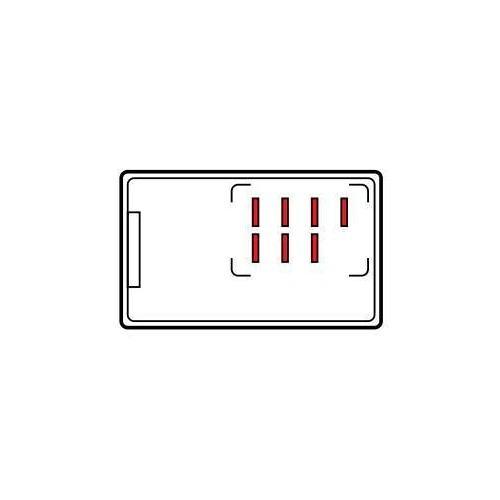 Flasher 7 PIN, relé-intermittenza elettronica - 12V - 1,2A - immagine 2