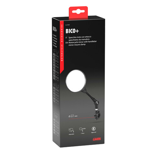 Bico+, specchio retrovisore con attacco da manubrio - immagine 3