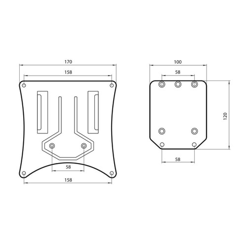 Easy-Off, portatarga con sistema estraibile per targhe moto enduro/fuoristrada - immagine 6