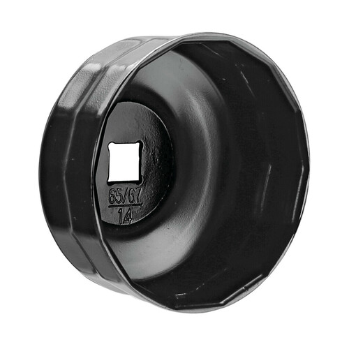 Chiave svita filtro a tazza per filtro olio per filtro Ø 65-67 mm con 14 lati - immagine 2