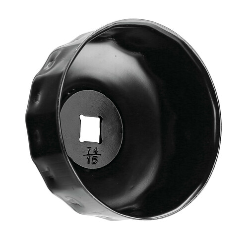 Chiave svita filtro a tazza per filtro olio per filtro Ø 74 mm con 15 lati - immagine 2