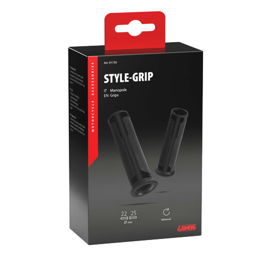 Style-Grip, manopole universali - Nero - immagine 3