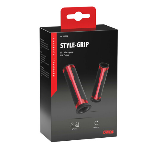 Style-Grip, manopole universali - Rosso - immagine 2